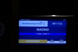 de Buenos Aires a Madrid 2023